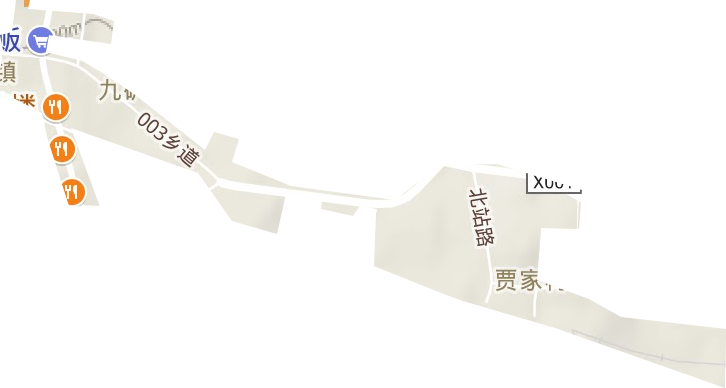 新华街街道地形地图