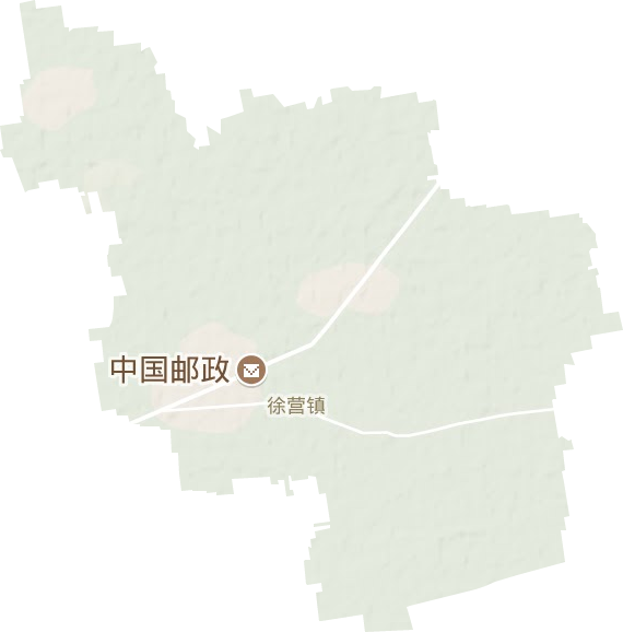 徐营镇地形地图
