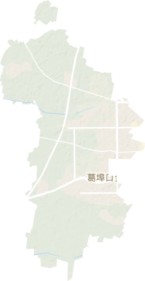 葛埠口乡地形地图