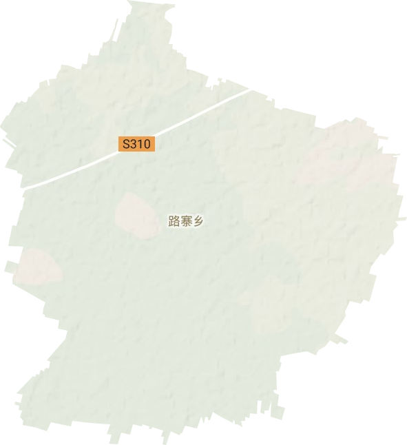 路寨乡地形地图
