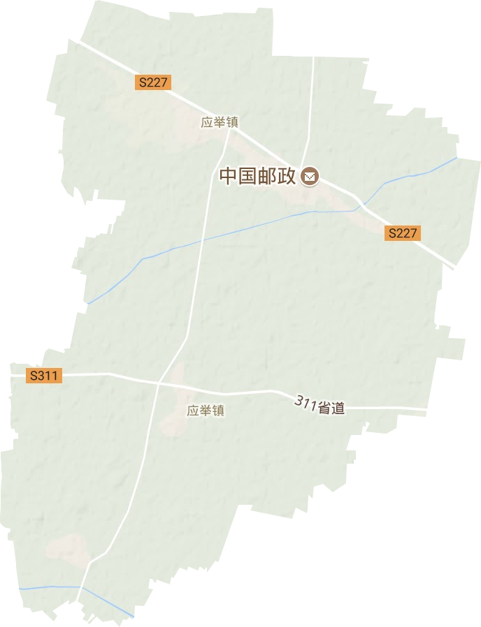 应举镇地形地图