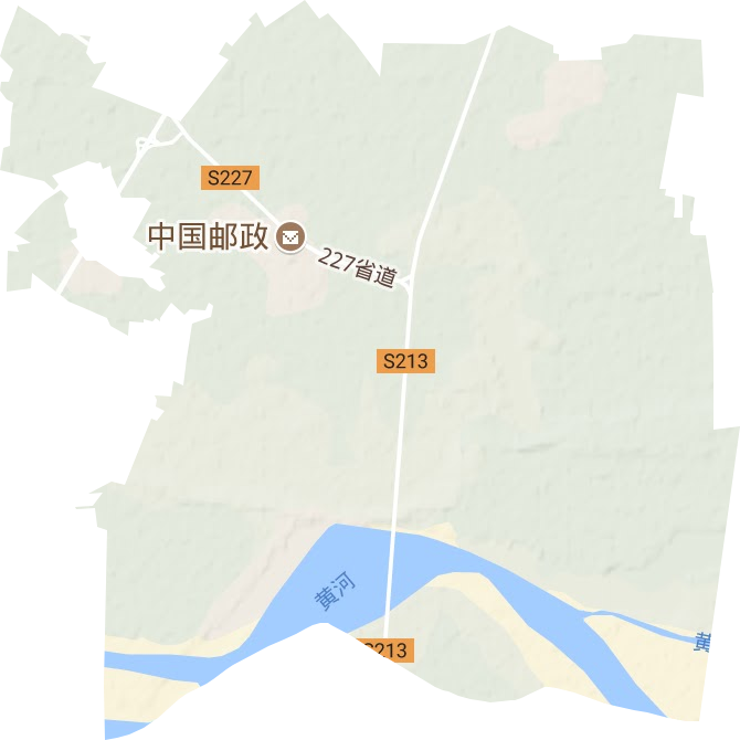 曹岗乡地形地图