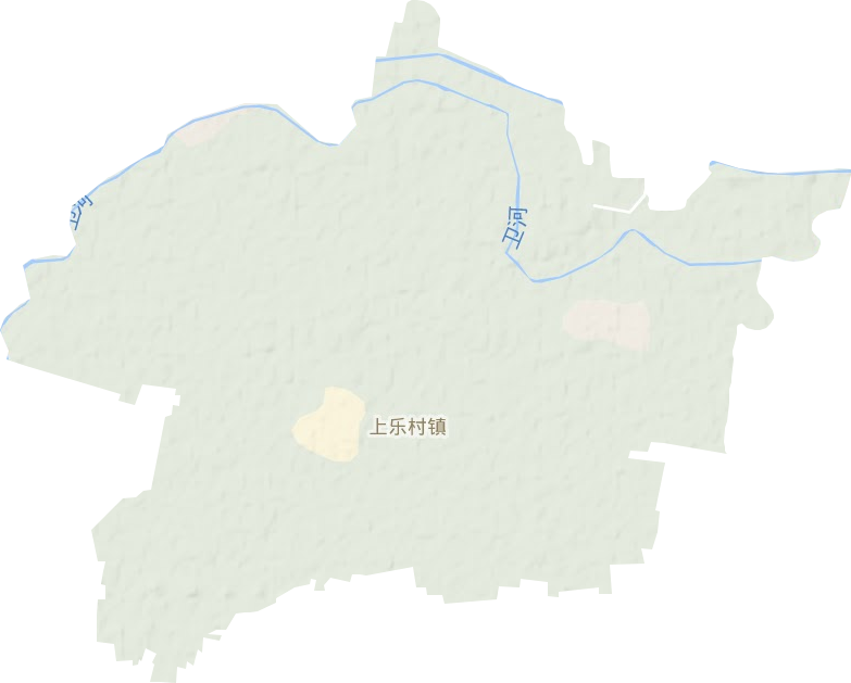 上乐村镇地形地图