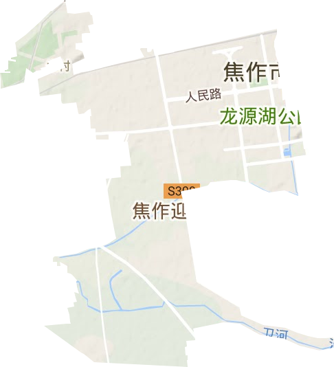 王褚街道地形地图