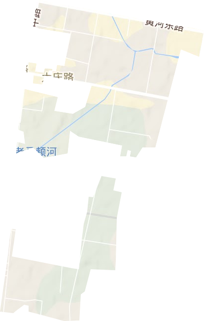 大庆路街道地形地图