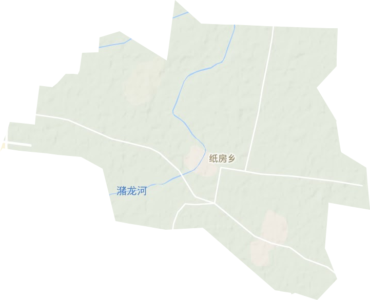 纸房乡地形地图