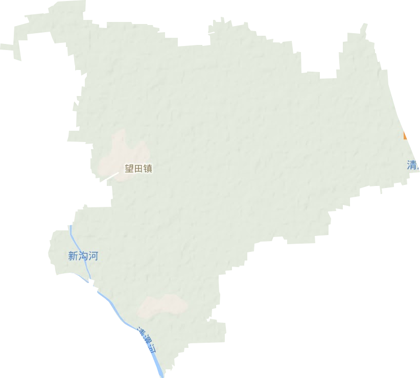望田镇地形地图