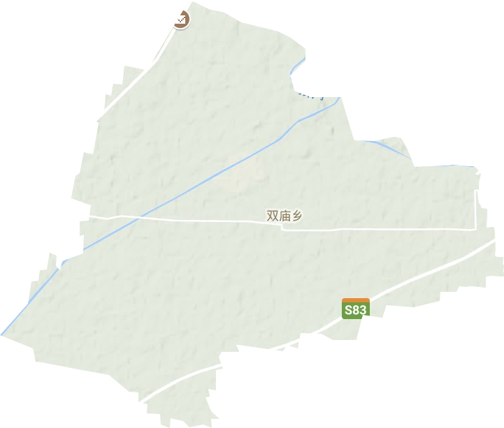 双庙乡地形地图
