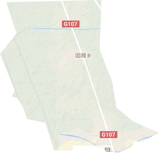 固厢乡地形地图