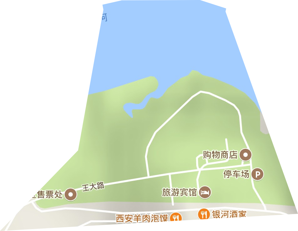 大安街道地形地图