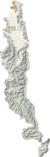 张汴乡地形地图