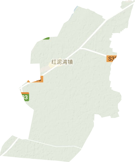 红泥湾镇地形地图