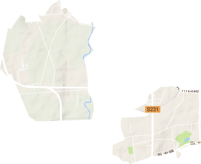 武侯街道地形地图