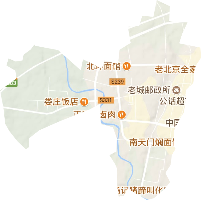 释之街道地形地图