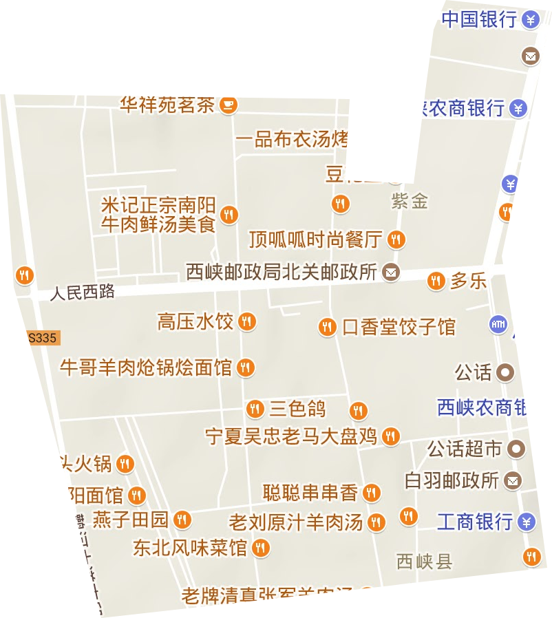 紫金街道地形地图