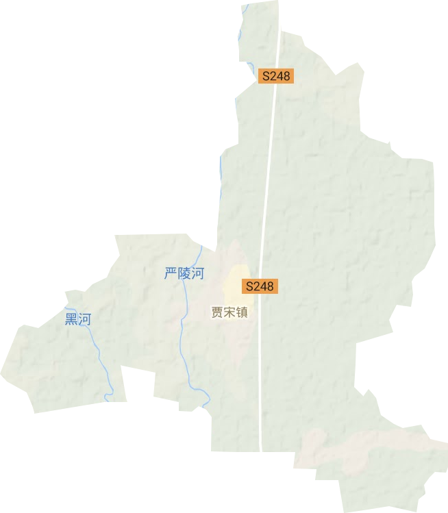 贾宋镇地形地图