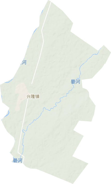 兴隆镇地形地图
