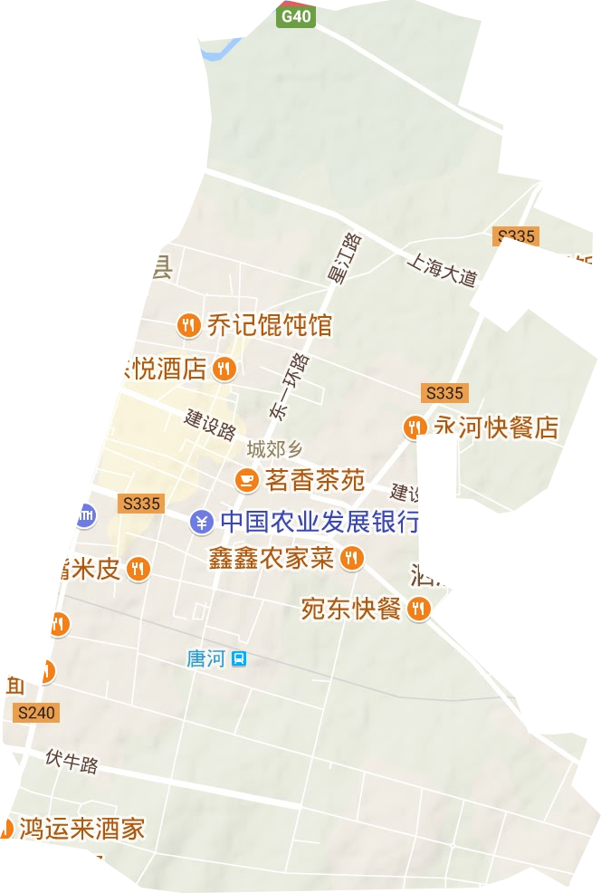 文峰街道地形地图