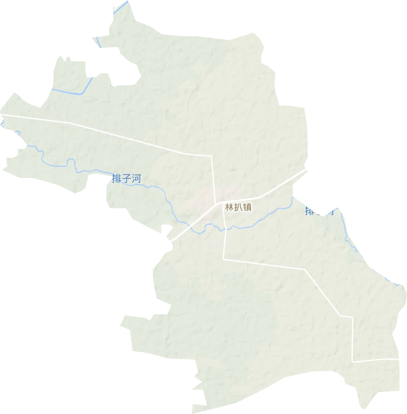 林扒镇地形地图