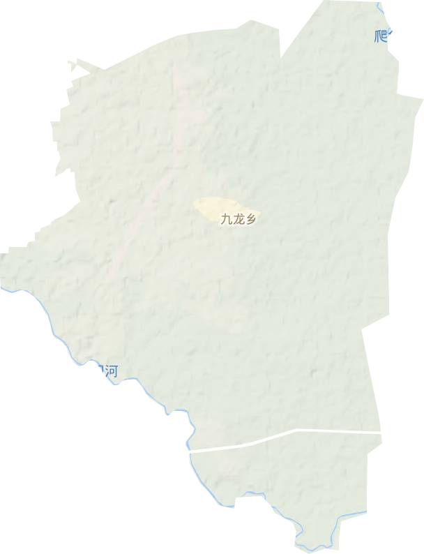 九龙镇地形地图