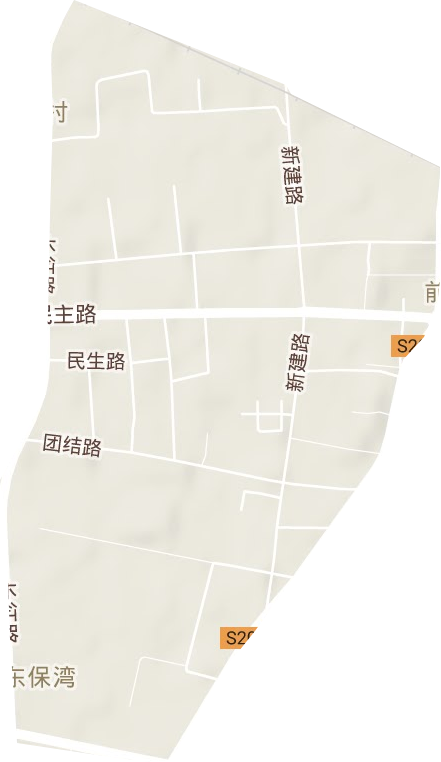 长征街道地形地图
