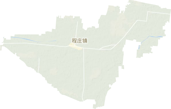 程庄镇地形地图