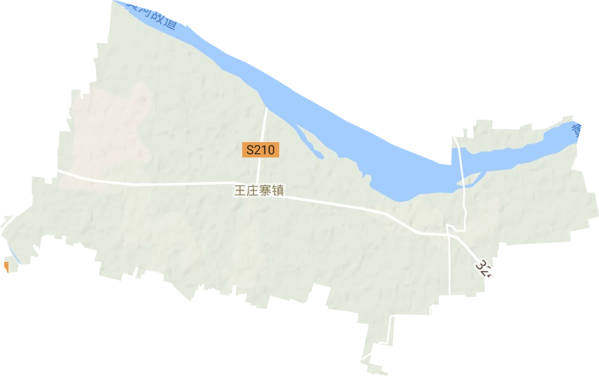 王庄寨镇地形地图