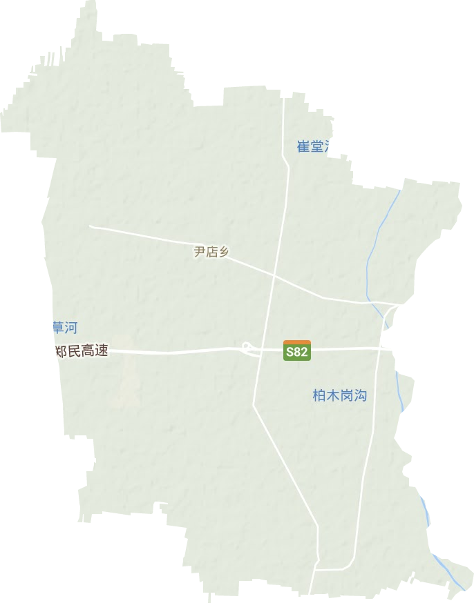 白云寺镇地形地图