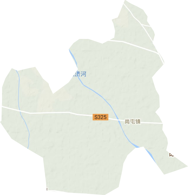 尚屯镇地形地图