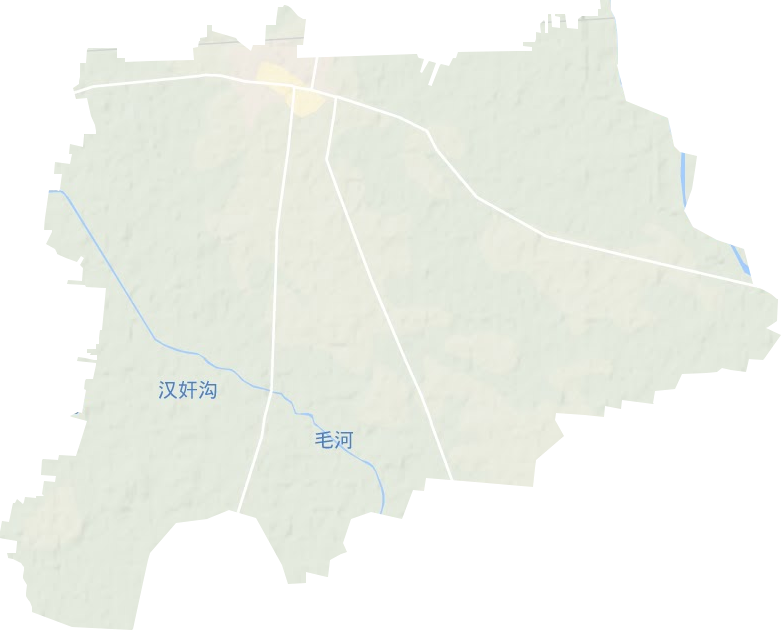 车站镇地形地图