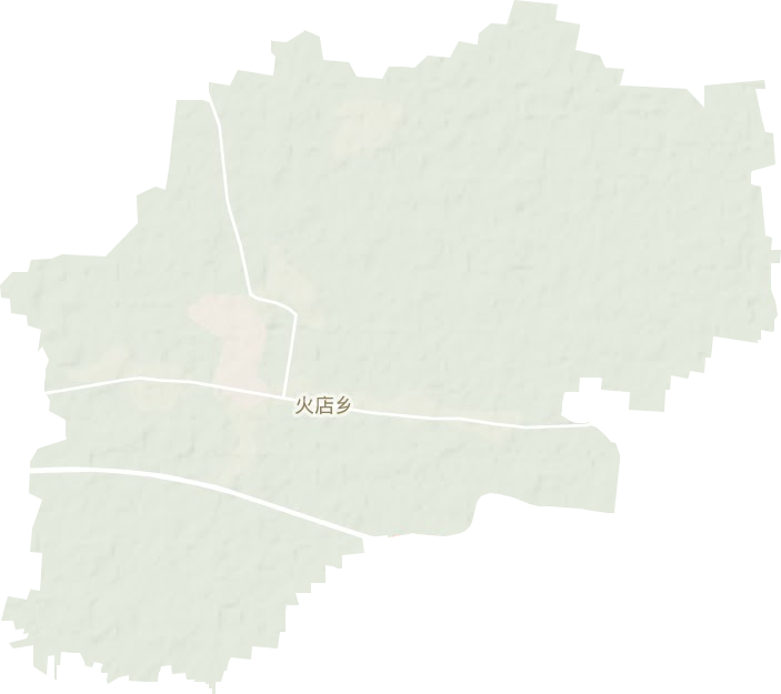 火店镇地形地图