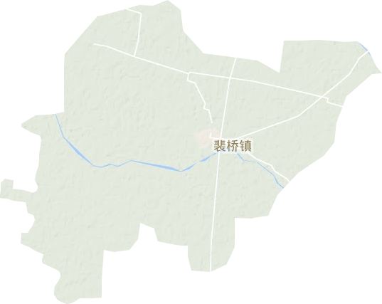 裴桥镇地形地图
