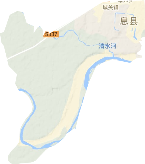 谯楼街道地形地图