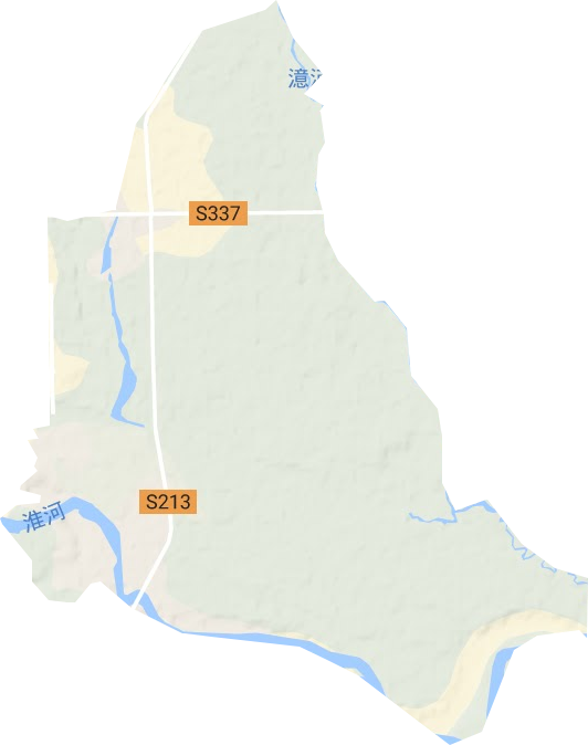 龙湖街道地形地图