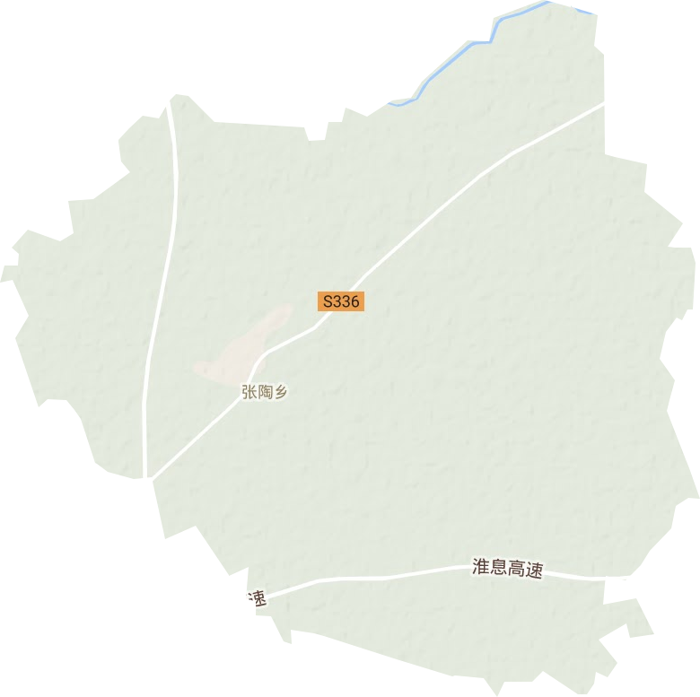 张陶乡地形地图