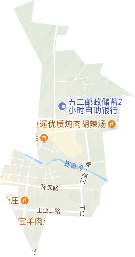 昆山街道地形地图