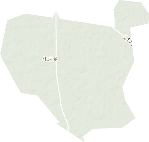 化河乡地形地图