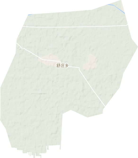 舒庄乡地形地图