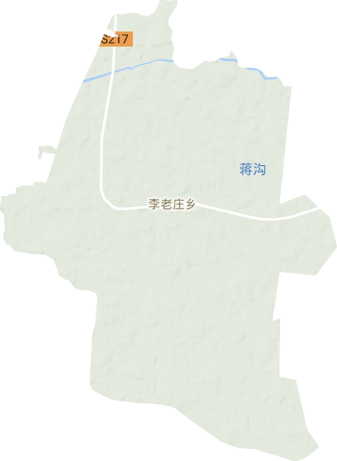 李老庄乡地形地图