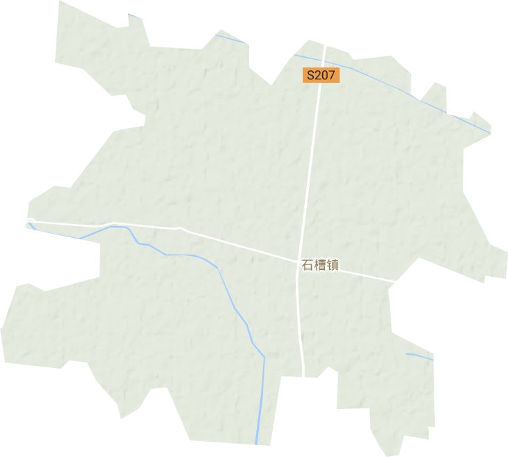 石槽镇地形地图