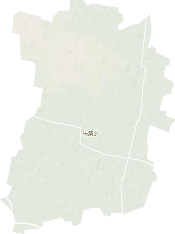 朱集乡地形地图