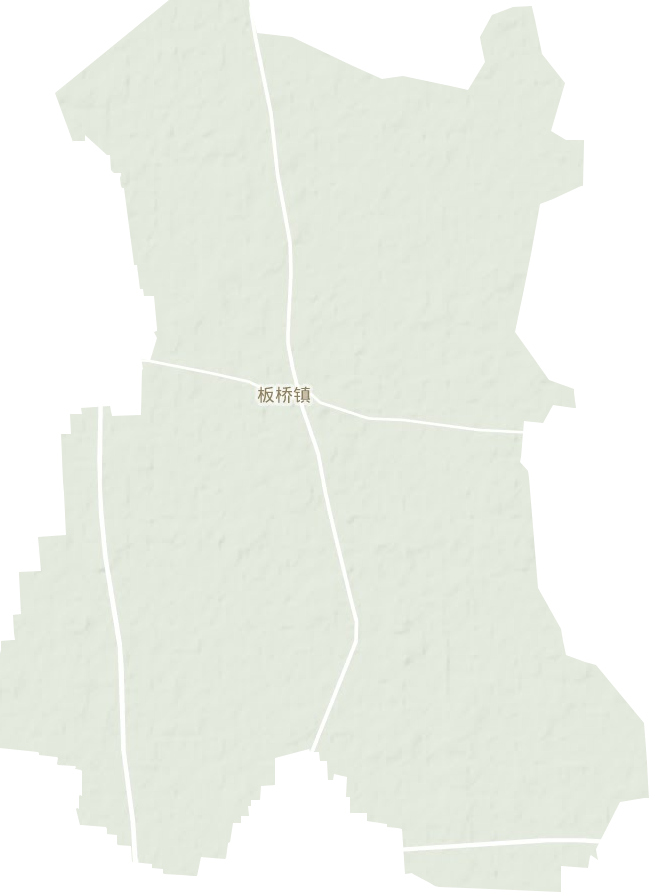 板桥镇地形地图