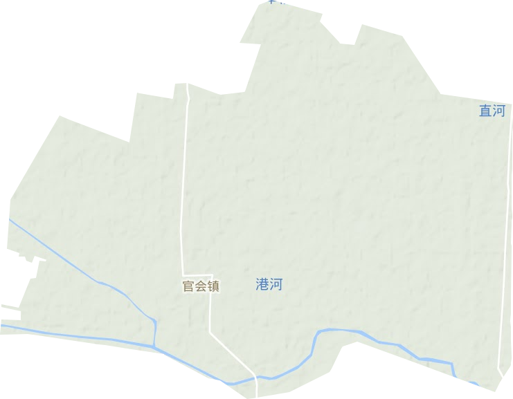官会镇地形地图