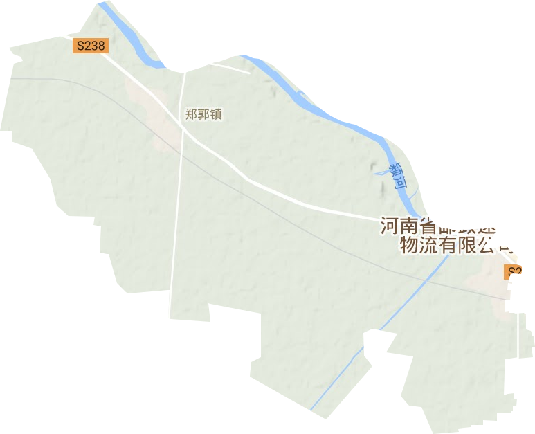 郑郭镇地形地图