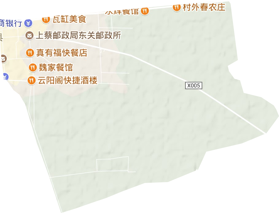 芦岗街道地形地图