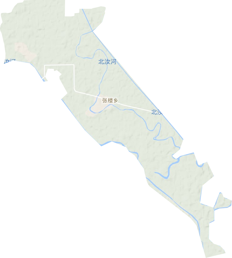 张楼镇地形地图