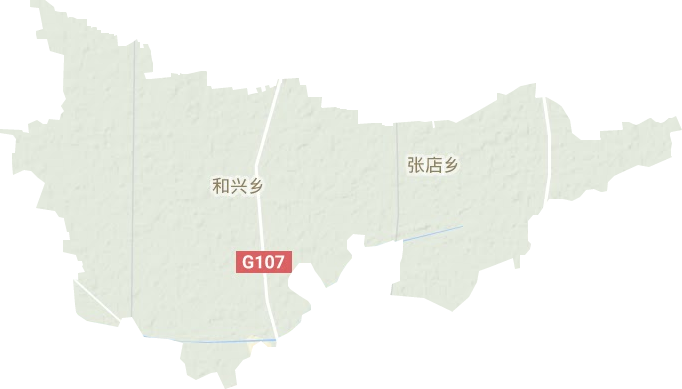 和兴镇地形地图