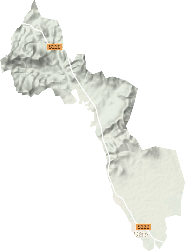 凤鸣谷风景区地形地图