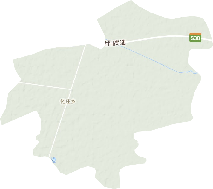 化庄乡地形地图