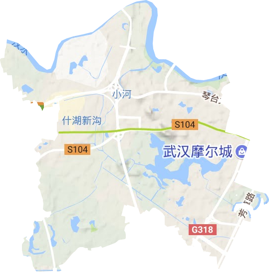 永丰街办事处地形地图